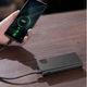 УМБ Павербанк 20000 mAh 22.5W Baseus Adaman с быстрой зарядкой Power Bank портативное зарядное устройство повербанк 2USB/1Type-C Черный - изображение 8