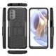 Чехол Armor для Motorola Moto G31 / G41 бампер противоударный с подставкой Black - изображение 6