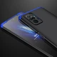 Чехол GKK 360 для Xiaomi Redmi Note 10 Pro бампер противоударный Black-Blue - изображение 4
