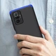 Чехол GKK 360 для Xiaomi Redmi Note 10 Pro бампер противоударный Black-Blue - изображение 6