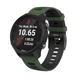 Ремешок для Zepp E - темно-зелено-черный / ширина крепления 20мм / силикон / Watchbands Rage (W37-7WB95831483) - изображение 2