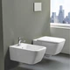 Биде подвесное Geberit iCon Square закрытой формы, 54х35 см, белый (231910000) - изображение 2