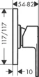Змішувач для душу Hansgrohe Vernis Shape 71658670 Чорний матовий - зображення 2
