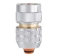 Конектор для поливального шлангу Claber AquaStop 1/2"- 5/8" метал (96110000) - изображение 1