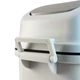 Відро для сміття 10 л з кришкою пластикове MVM BIN-12 10L GRAY - зображення 5