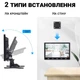 Автомобильный монитор 9" для камер заднего вида Podofo N-2012, HDMI/VGA/AV, 12-24 В - изображение 5