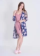 Комплект (сорочка та халат) VNOCHI магнолія S (артикул 3005-92) - зображення 2