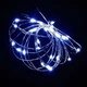 Світлодіодна гірлянда нитка на 20 Led "Краплі роси" 2 м на батарейках Білий - зображення 1
