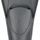 Ласти Easyfins 100 для плавання короткі сірі EU41/42,5 UA40,5/42 NABAIJI - изображение 6