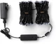 Girlanda LED Smart LED Twinkly Strings RGB 400, BT+WiFi, Gen II, kabel IP44 czarna (TWS400STP-BEU) - obraz 8