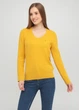 Свитер женский - свитер Tommy Hilfiger TH1429W S Желтый - изображение 1