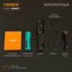 Портативний світлодіодний ліхтарик VIDEX VLF-A156R 1700Lm 6500K (Li-ion 21700 4000mAh змінний) - зображення 4