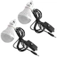 Фонарь переносной Luxury 1902 T, 5W + 22SMD, 2 лампы 3W, солнечная батарея, ЗУ 220V, встроенный аккумулятор, power bank - изображение 2