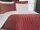 Комплект постільної білизни Maison D'or Sweet Dreams Red сатин 220-200 см червоний - зображення 1