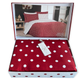 Комплект постільної білизни Maison D'or Sweet Dreams Red сатин 220-200 см червоний - зображення 2