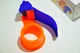 Диспенсер для скотча пластиковий Orange\Blue - изображение 2