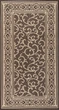 Ковер безворсовый Karat Naturalle 1918/91 0.80x1.50 м прямоугольный коричневый - изображение 1