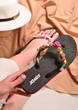 В'єтнамки No Brand Б1447 жіночі чорні 40 25.5 см - зображення 3