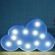 Декоративный детский LED светильник ночник Облачко UFT Funny Lamp Cloud 30 х 22х 2,8 см - изображение 1