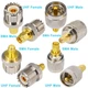 Комплект антенных переходников 14 шт. SMA BNC N-Type UHF Male Female (папа, мама) PL259 SO239 универсальный набор - изображение 5