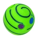 Мяч для собак хихикающий большой и прочный мячик WOOPY BALL интерактивная игрушка 14 cм со звуком для игр - изображение 3