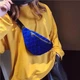 Классическая женская сумка бананка, Синяя WUKE One size - изображение 1