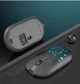 Беспроводная перезаряжаемая мышь "FOREV" 2.4G с LED-подсветкой BLACK - изображение 2