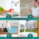 Насадка-аератор на кран Faucet Splash Head з поворотом на 360° та двома режимами розпилення (5599) - зображення 3