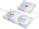 Набор вентиляторов Lian Li Uni Fan SL V2 120 мм Triple White - изображение 2