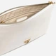 Сумка-клатч женская кожанная Pinko FLAT CLASSIC VITELLO SETA 100455A0F1Z14Q Белая (800070302034) - изображение 3