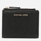 Кошелек кожаний Michael Kors JET SET MD SNAP BILLFOLD 34F9GJ6F2L001 Черный (800070263213) - изображение 1