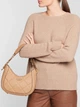 Сумка кросс-боди женская GUESS ABEY SMALL HOBO HWQB8558010-BEI Темно-бежевая (800070266626) - изображение 7