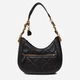 Сумка кросс-боди женская GUESS ABEY SMALL HOBO HWQB8558010-BLA Черная (800070266627) - изображение 3