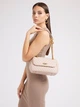 Сумка крос-боді жіноча GUESS MAILA CONVERTIBLE XBODY FLAP HWQB8661210-NUD Бежево-рожева (800070266643) - зображення 2