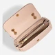 Сумка крос-боді жіноча GUESS MAILA CONVERTIBLE XBODY FLAP HWQB8661210-NUD Бежево-рожева (800070266643) - зображення 4