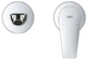 Змішувач прихованого монтажу для раковини Grohe BauEdge New 20474001 - зображення 2