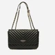 Сумка крос-боді жіноча GUESS KEILLAH CONVERTIBLE XBODY FLAP HWQG8690210-BLA Чорна (800070292877) - зображення 1