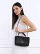 Сумка крос-боді жіноча GUESS KEILLAH CONVERTIBLE XBODY FLAP HWQG8690210-BLA Чорна (800070292877) - зображення 2