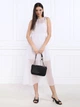 Сумка крос-боді жіноча GUESS KEILLAH CONVERTIBLE XBODY FLAP HWQG8690210-BLA Чорна (800070292877) - зображення 3