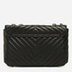 Сумка крос-боді жіноча GUESS KEILLAH CONVERTIBLE XBODY FLAP HWQG8690210-BLA Чорна (800070292877) - зображення 6