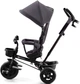 Rowerek trójkołowy KinderKraft Aveo Malachite Grey (KRAVEO00GRY0000) - obraz 2