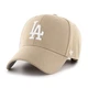 Кепка MVP 47 Brand LOS ANGELES DODGERS песочный, серый Уни OSFA B-MVP12WBV-KHC - изображение 1