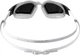 Очки для плавания Speedo AQUAPULSE PRO MIRROR GOG AU белый, пурпурный Уни OSFM 5053744510224 - изображение 2