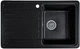 Мойка кухонная, прямоугольная, композитная Valetti 17N 76х46см Черная + смеситель - изображение 3