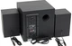 Акустическая система MICROLAB M-110 2.1, 10W, mini-jack, черный - изображение 3