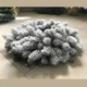Венок рождественский новогодний из литой хвои заснеженный 55 см. 161006 - изображение 5