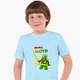 Детская футболка Лего Ниндзяго Ллойд Гармадон (LEGO Ninjago Masters of Spinjitzu Lloyd Montgomery Garmadon) (25186-2641) 158-164 см Хлопок Голубой - изображение 1