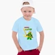 Детская футболка Лего Ниндзяго Ллойд Гармадон (LEGO Ninjago Masters of Spinjitzu Lloyd Montgomery Garmadon) (25186-2641) 158-164 см Хлопок Голубой - изображение 3