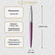 Шариковая ручка Parker JOTTER 17 Victoria Violet CT 16 732 - изображение 2