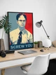 Постер серіалу The Office Офіс Дуайт Шрут Screw You - зображення 1